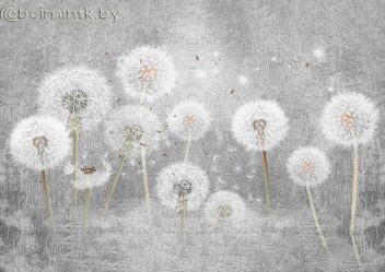 Фотообои De-Art Одуванчики фреска